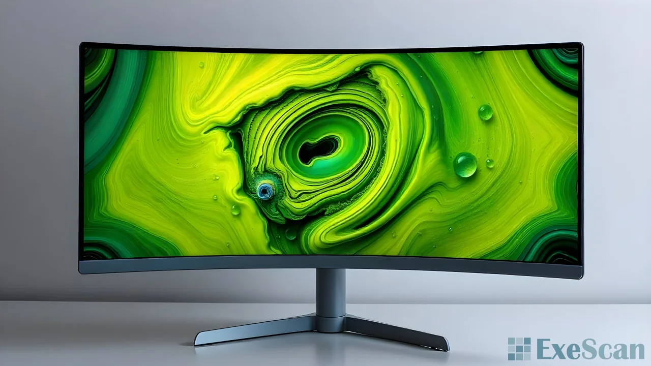 Curved IPS Monitor