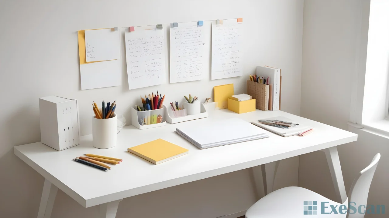 Study space organized